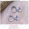 Fashion Accessories Custom Wholesale Fashional Earring For Women 925 Sterling Silver Jewelry Cubic Zirconia CZ Earings