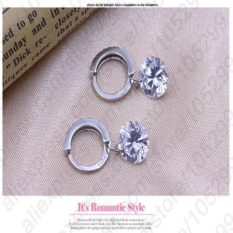 Fashion Accessories Custom Wholesale Fashional Earring For Women 925 Sterling Silver Jewelry Cubic Zirconia CZ Earings