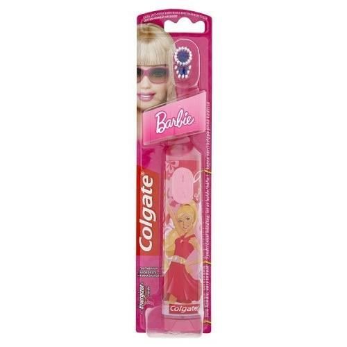 Brosse à Dents Électrique - COLGATE - Barbie - Rose - Adulte - Piles AAA Incluses