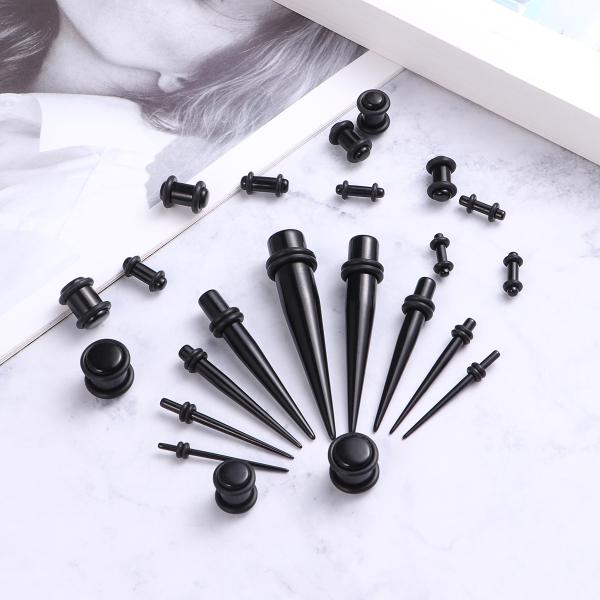 Buy NUOLUX 23PCS Ear Stretching Plug Multisize Unisex Ear Plugs Ear Expanders Cone Expansion