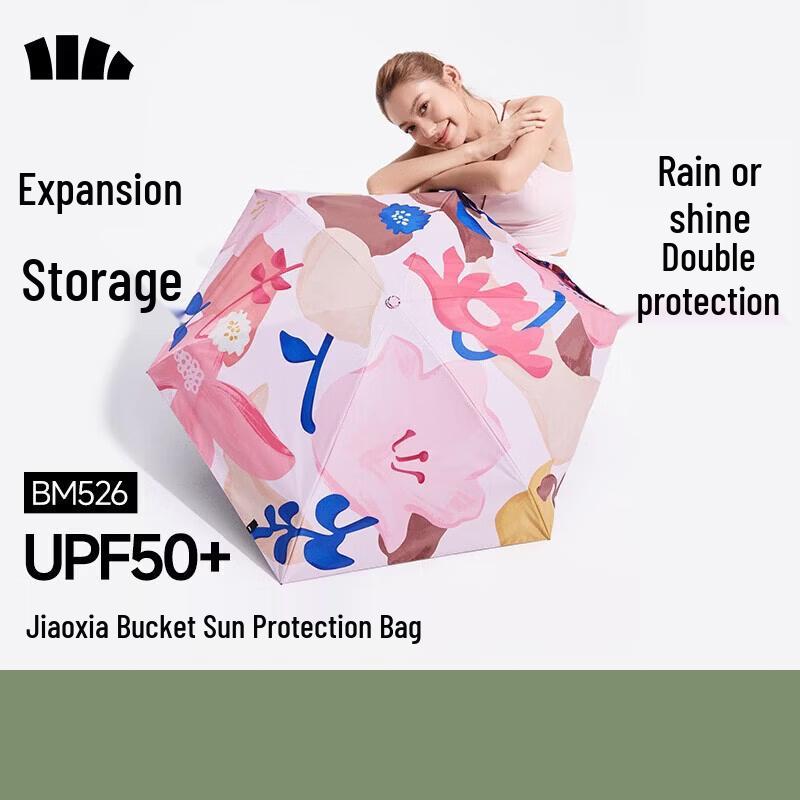 

Bananaunder 5-Fold Black UV Protection Umbrella
