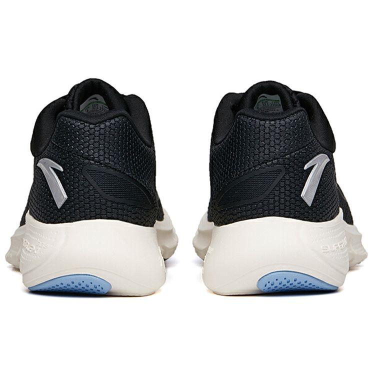 Anta Дышащие легкие кроссовки женские кроссовки черные серебристые 122135555-2 35.5 — фото 4