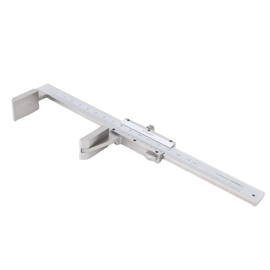 Vernier Caliper 6in 0 150mm Large Measuring Faces Stainless Steel Industrial Measuring Tool