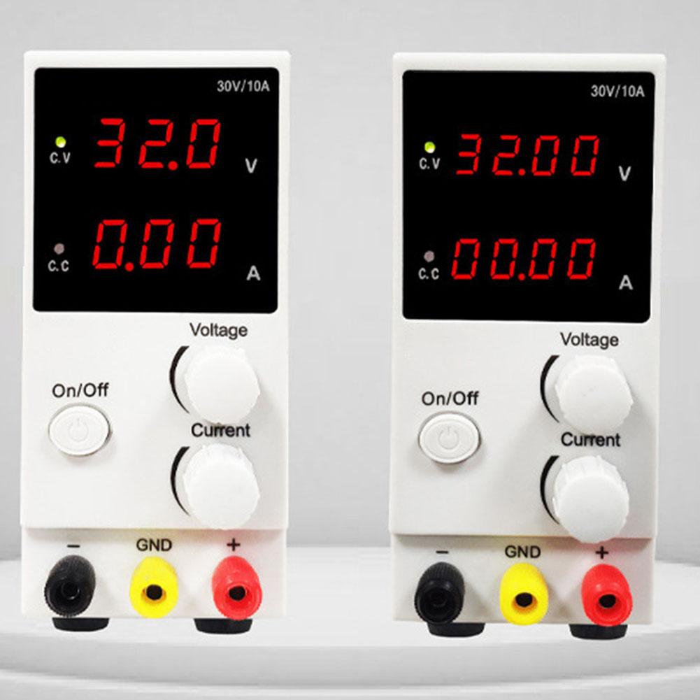 Temperature Controlled Power Supply DC Power Supply LED Digital Display DC Power Supply 0-30V Output 0.1A Resolution