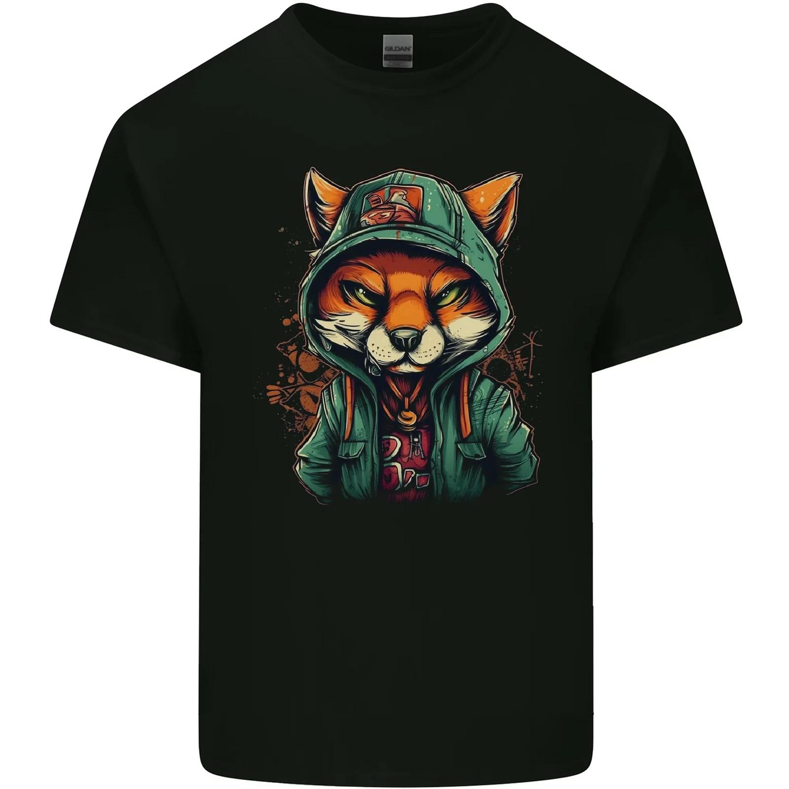 A Mischievous Fox Kids T-Shirt Childrens S