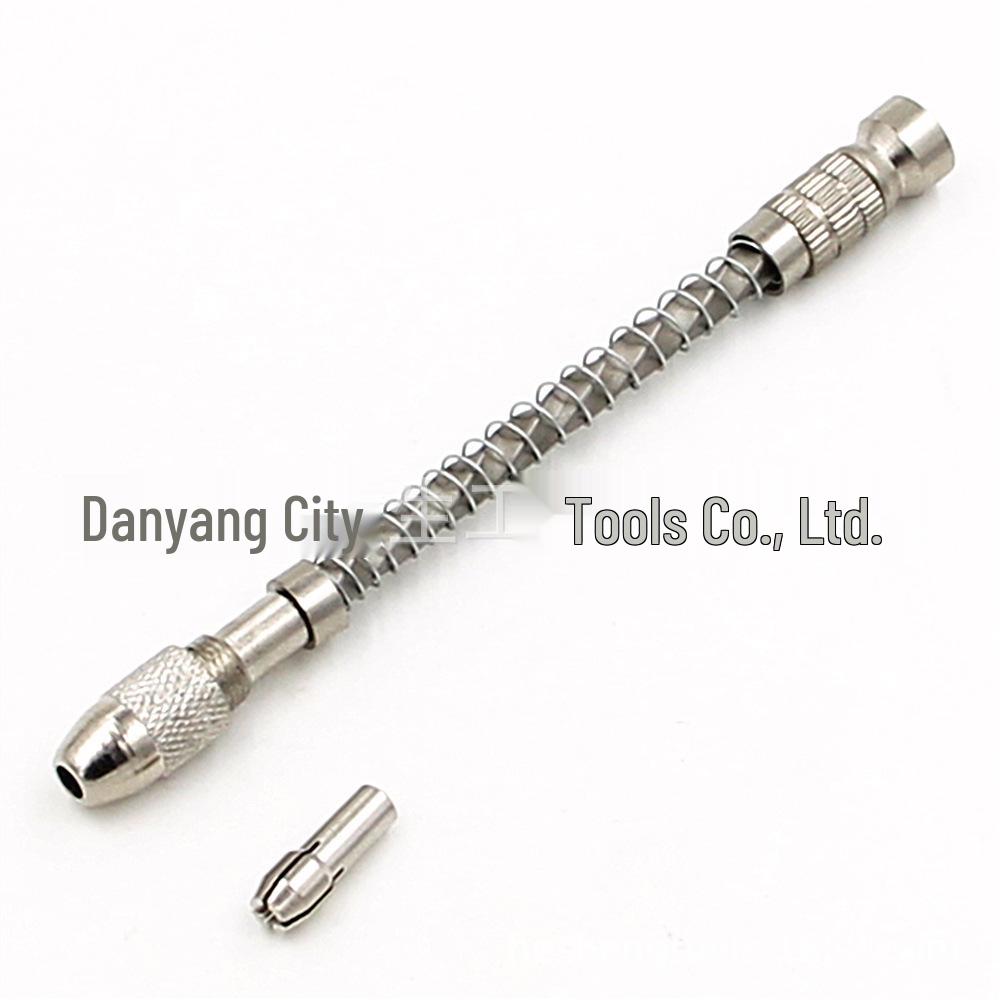 Manual Twist Drill 0.3-2.0mm: Semi-Automatic Hand Drill & Punch for Bodhi Nut Carving