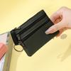 Coin Purse for Women, Mini Zippered Keychain Wallet, 3-Layer Storage Bag, Fashionable Handbag
