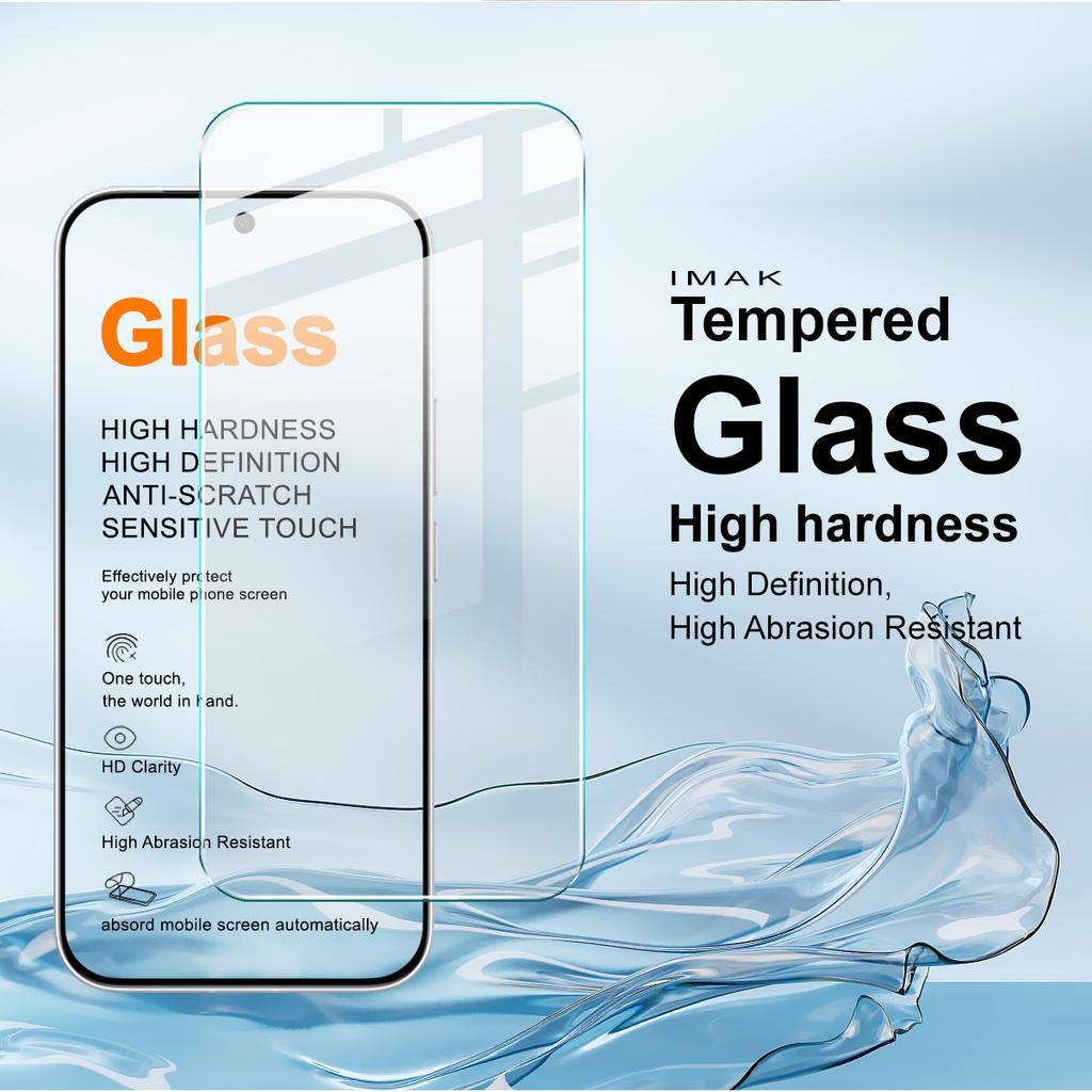 For Vivo S60 5G Tempered Glass IMAK H Screen Protector Film Support Fingerprint