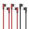 Nylon Braided USB C To USB C PD60W Charging Cable Double 90 Degree Bend Design For Smartphones And Laptops