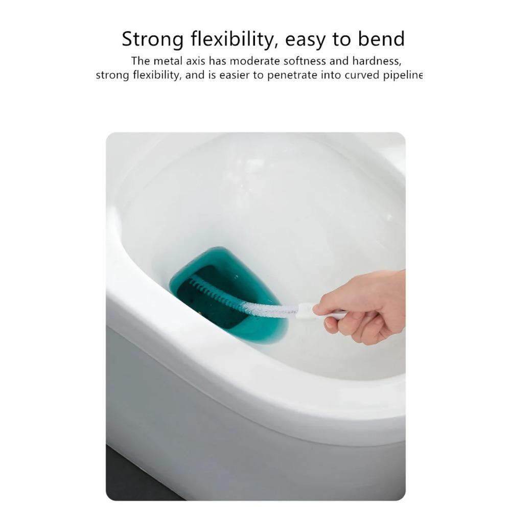 1PC Pipe Dredging Brush Long Clean Kitchen Bathroom Hair Sewer Sink Cleaning Drain Pipe Flexible Cleaner Clog Plug Hole Remover Tool