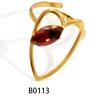 Adjustable Gold Heart & Red Diamond Flower Ring Set - 5 Pieces, Stainless Steel