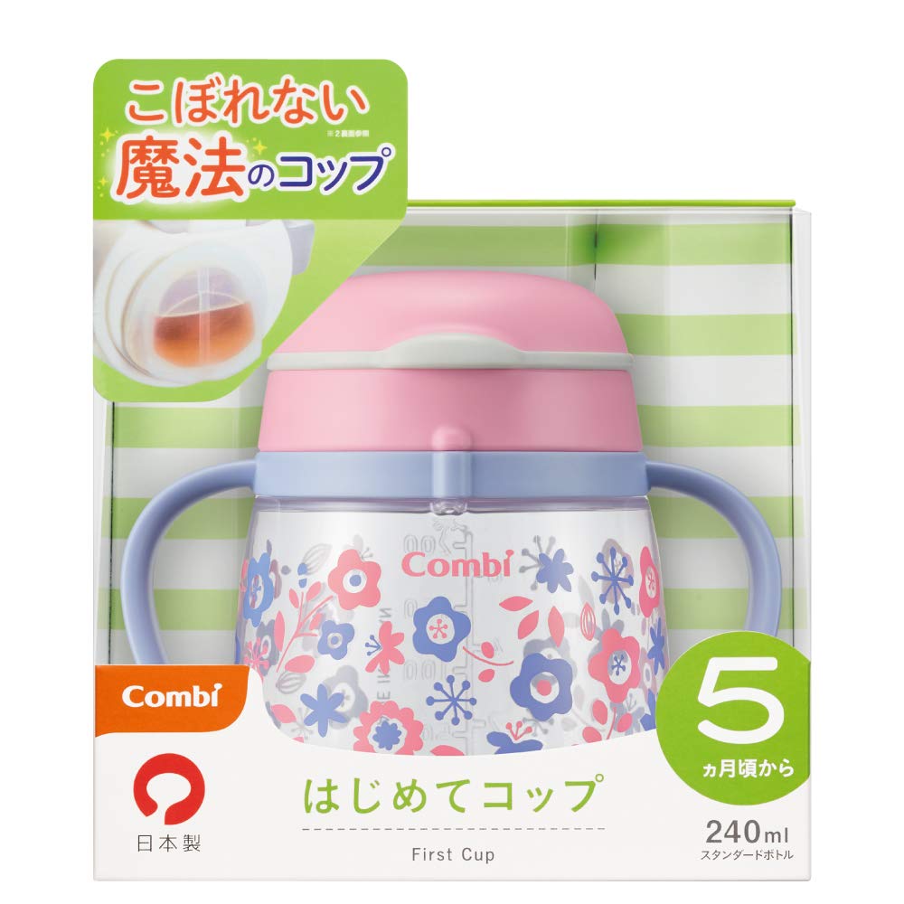 

Combi Rakumug Первая чашка Цветок Розовый 1 шт. (х 1) розовый