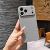 Versatile 17-Element Leather Case: Compatible with iPhone 17 Pro Max and 16 Pro Max - Solid Color Protective Cover