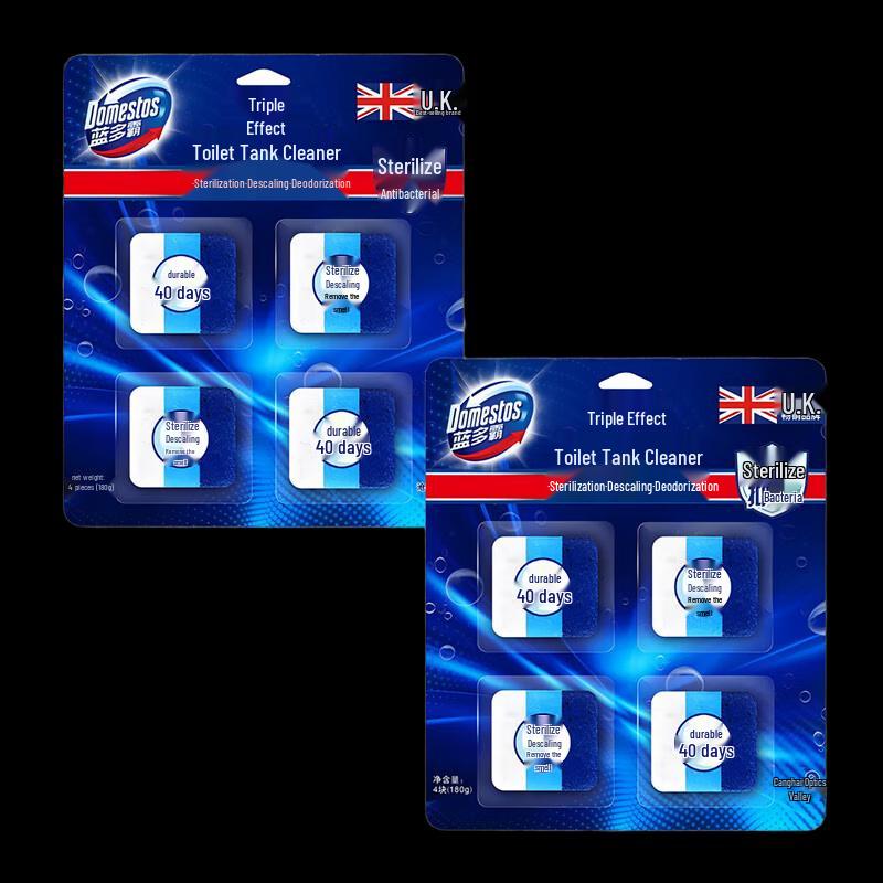 Domestos 3-in-1 Toilet Tank Cleaner Ocean Starlight Scent