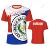 Paraguay Flag Men Sports T-shirt Women Tees jersey for Soccer Football Running Bike Tennis Fitness Fans