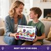 68PCS Kids Science Circuit Kit - 450+ STEM Projects! Rotational Imaging, Sound Recording & Playback,Electronics Exploration Toy