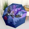 1pc Purple Beast with Claws Umbrella with Plastic Handle,Suitable for All Seasons Home Travel Outdoor UmbrellaM1196