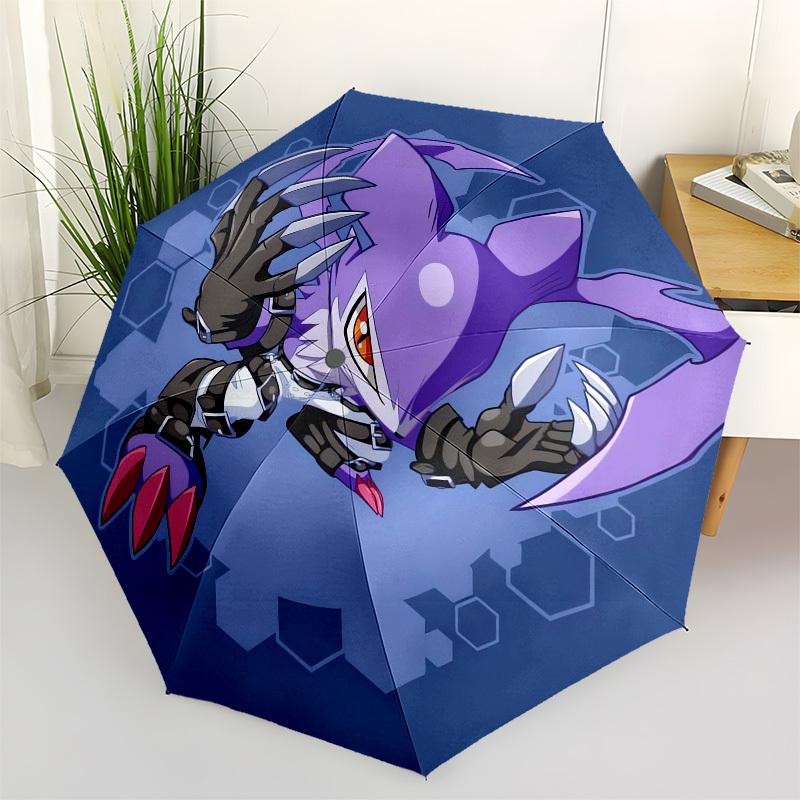 

1pc Purple Beast with Claws Umbrella with Plastic Handle,Suitable for All Seasons Home Travel Outdoor UmbrellaM1196