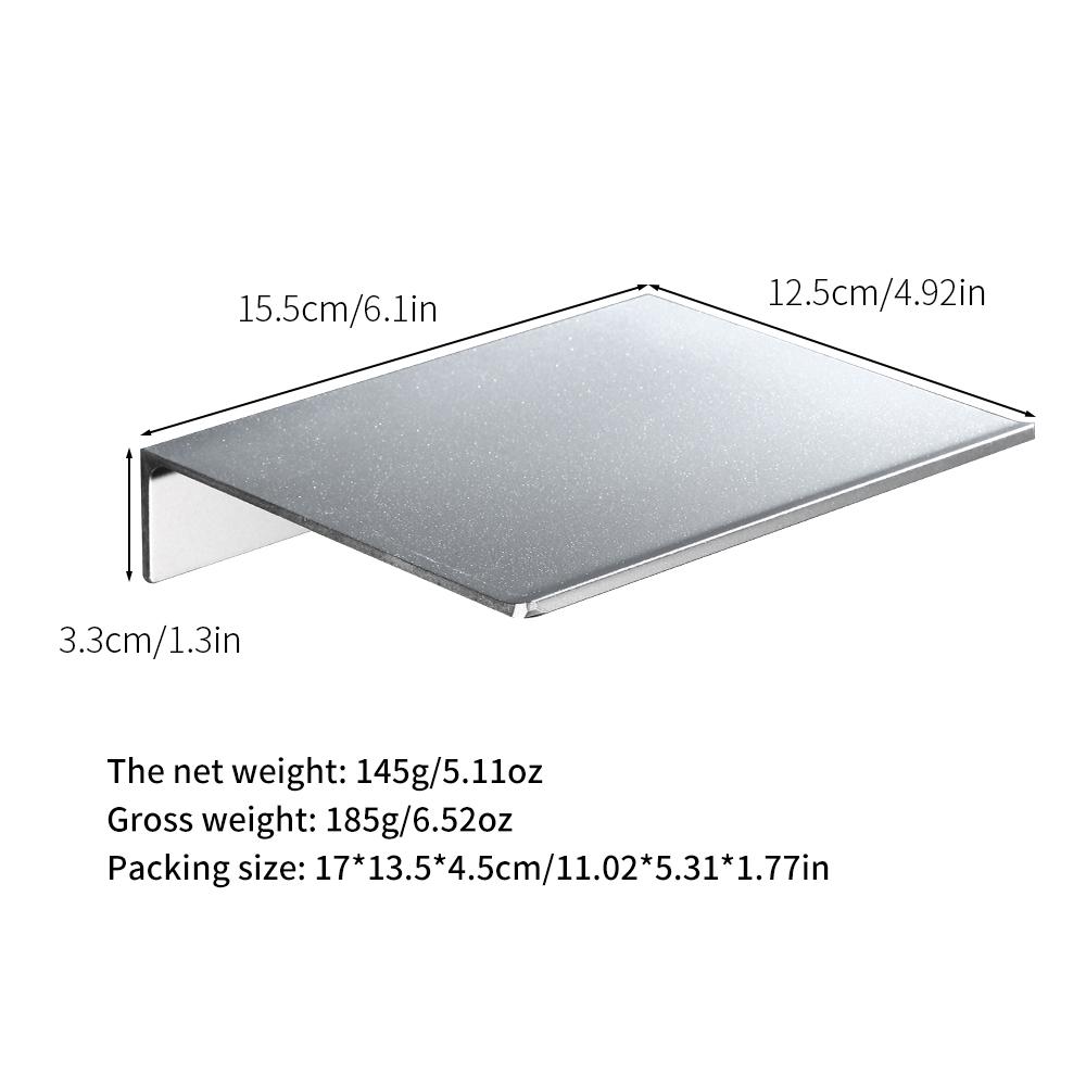 Promotional Bathroom Accessories Modern Bathroom Shelves Kitchen Wall Mounted Shower Bath Storage Shelves Home and Kitchen