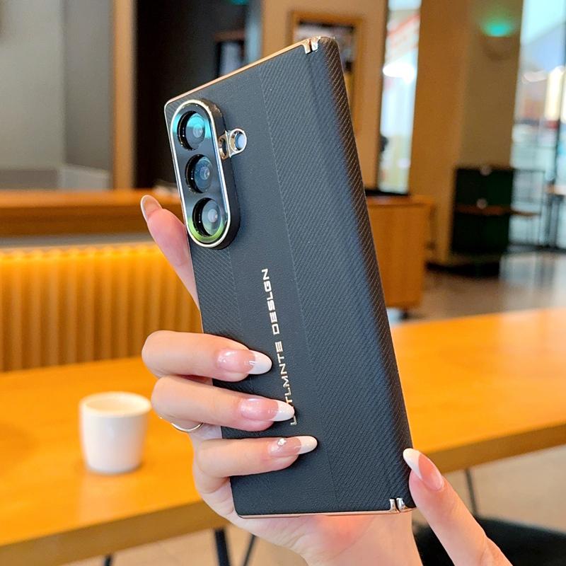 Módní pouzdro pro telefon Samsung Galaxy Z Fold 8 Ultra, nárazuvzdorné, jednobarevné, tvrdá PC skořepina, ochrana pantu, zadní kryt