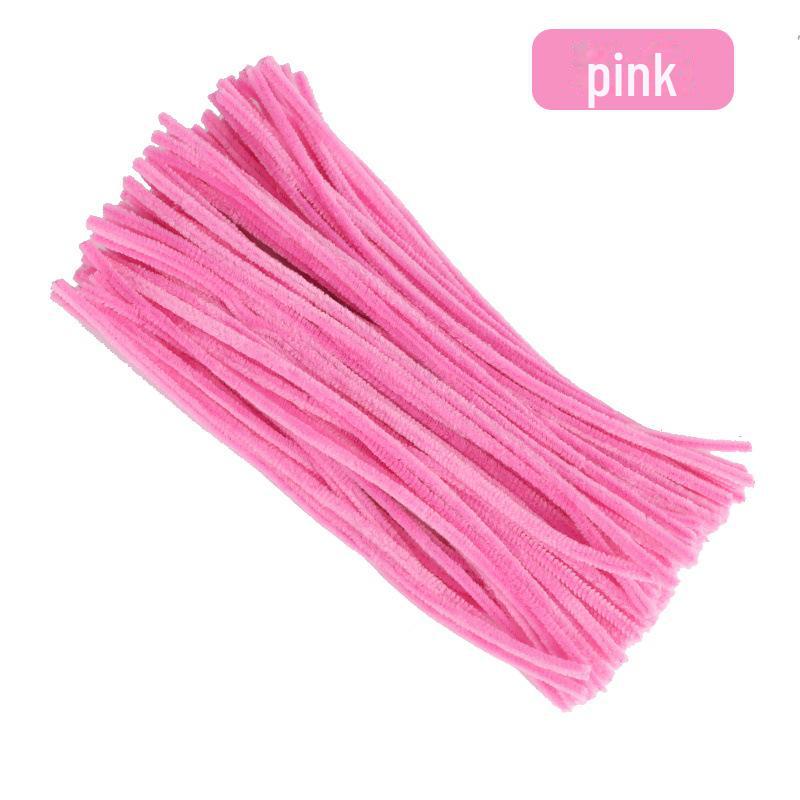 DIY Wool Twist Stick for Kindergarten Art - Educational Handmade Plush Craft for Kids