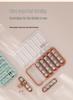 Weekly Portable Pill Organizer and Dispenser with Large-Capacity Pill Splitter