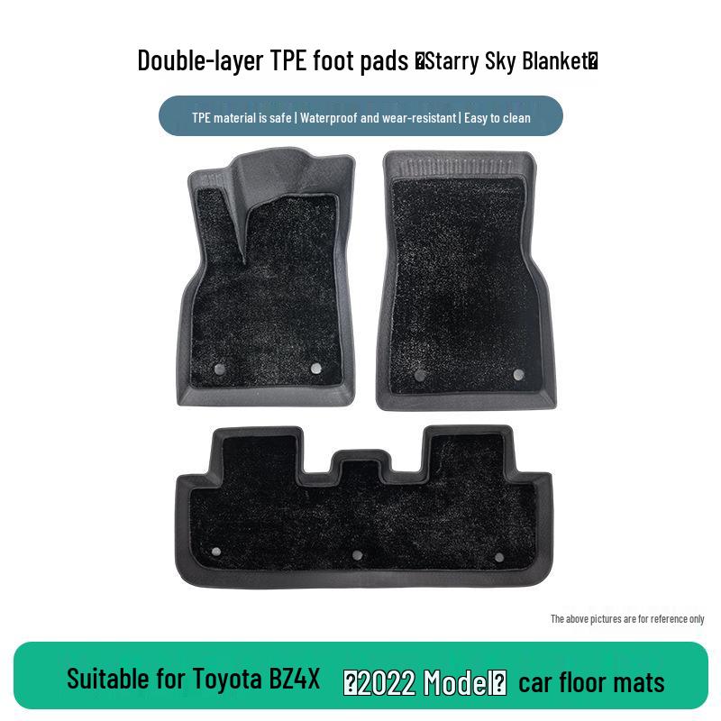 Toyota BZ4X 2022 TPE Floor Mats for Cars