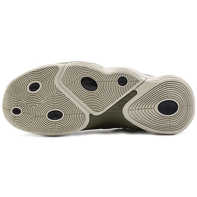 Air Jordan Super.Fly MVP PF Olive Canvas Men Sneakers Green Black-Light-Bone AR0038-300