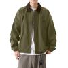 Men's Solid Color Camouflage Outdoor Sports Jacket Men's Pocket Button Casual Jacket