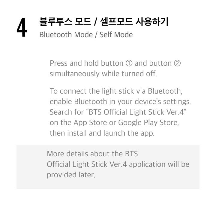 BTS Bastão de Luz Oficial Versão 4, Oficial, Original, Autêntico, KPOP