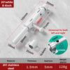 1PCS Stainless Steel Door Latch Solid Sliding Bolts Latch Home Hardware Gate Safety Toilet Door Lock
