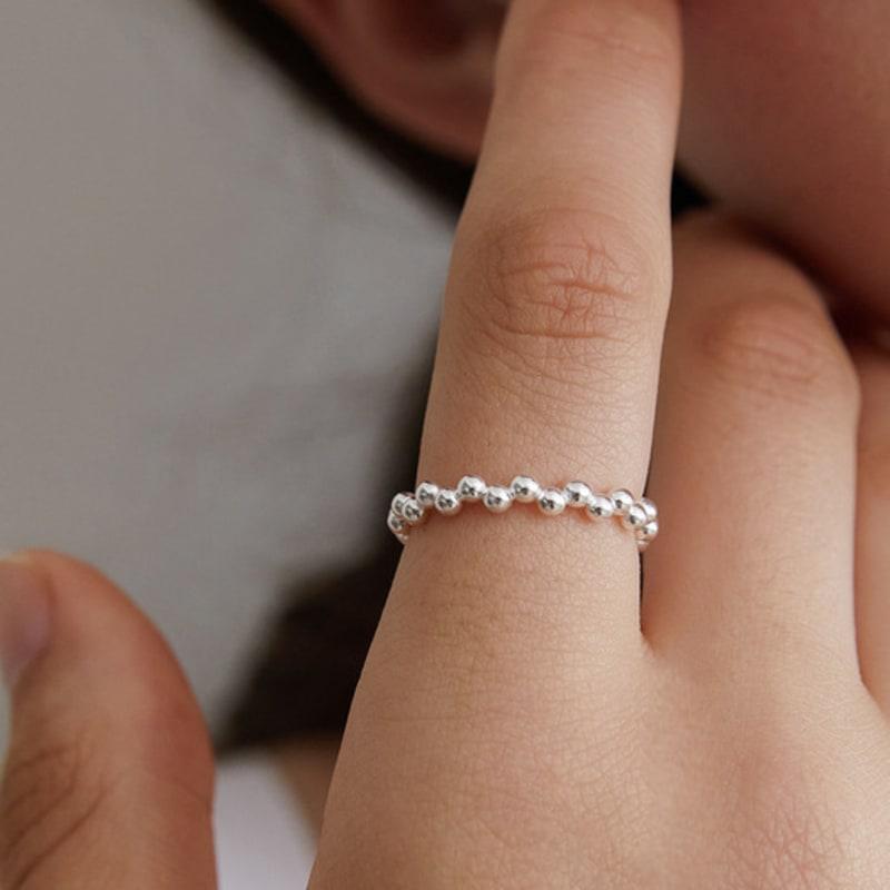 TATIANA (Silver 925) Petite Bubble Ring CR1843