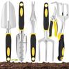 Garden Tool Set: Shovel, Weeder, Pruner, Claws, Fork, Claw