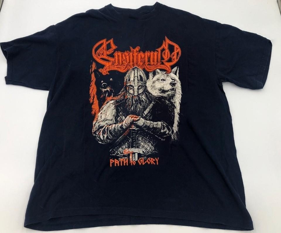 

EnsiferumPath to Glory 2019 Tour Band Gift For Fan S to 5XL T-shirt Unisex T-Shirt S