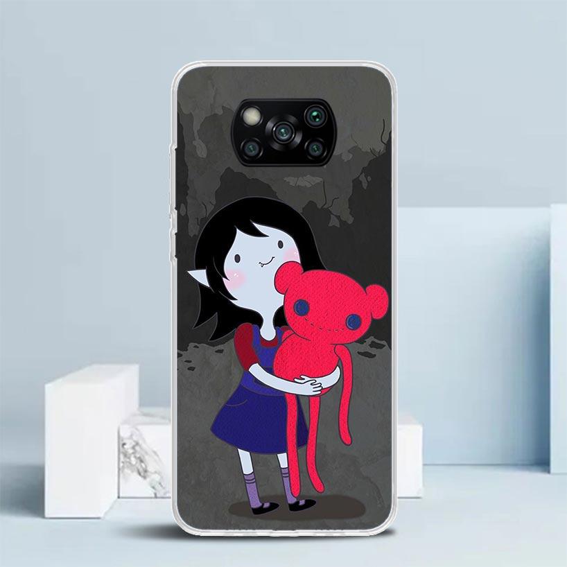 Adventure Marceline Jujuba Soft Cover for Xiaomi Poco F7 Ultra X7 X6 X5 Pro M7 Phone Case Redmi 15 15C 13 13C 12 12C 10 10C Prin