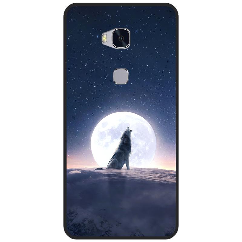 For Huawei Honor 5X Case TPU Soft Cartoon Back Cases For Huawei GR5 2016 Case Silicone Honor 5 X KIW KII L21 L22 Honor5x