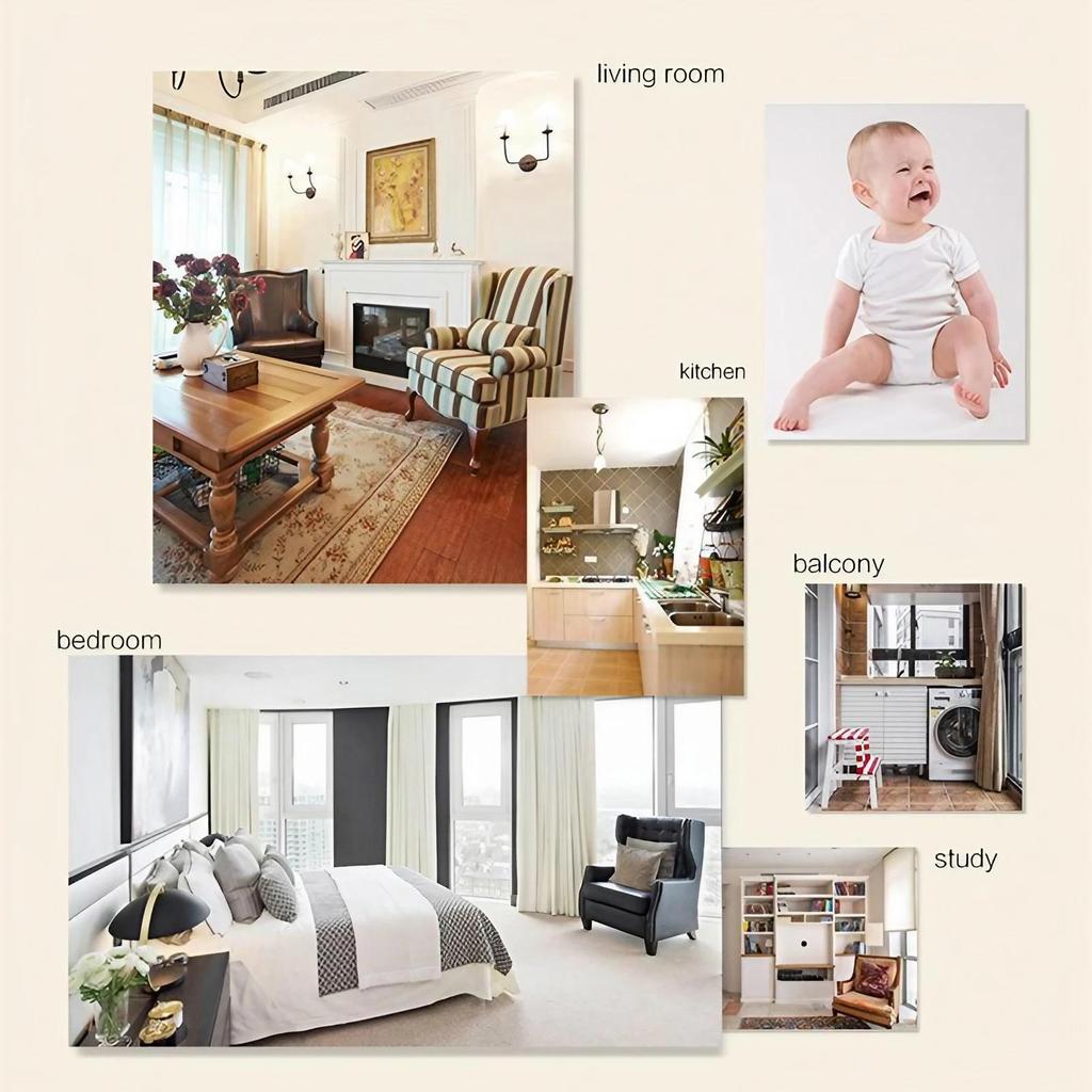 207cm Child Safety Bumper Strip, L-Shaped Thickened Protection, Safeguarding Baby's Well-being