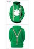 Women's St. Patrick's Day Festival Green Hoodie with Hat Style