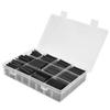 650Pcs Heat Shrink Tubing Boxed Insulated Sheathed Flame Retardant Electronic DIY Kit