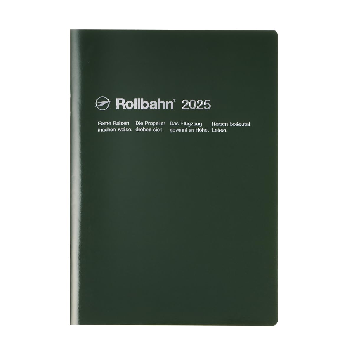 

Delfonics Planner 2025 Edition (Starts October 2024) Rollbahn Notebook Diary, B5, Monthly Schedule Book (Dark Green)
