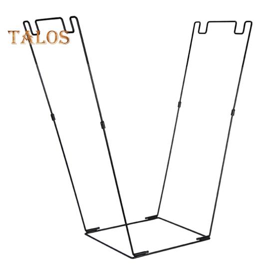 

Подставка для держателя мешка для листьев, конструкция, предотвращающая проливание, наружная металлическая рама для мусорного мешка, складной держатель для мусорного мешка чёрный