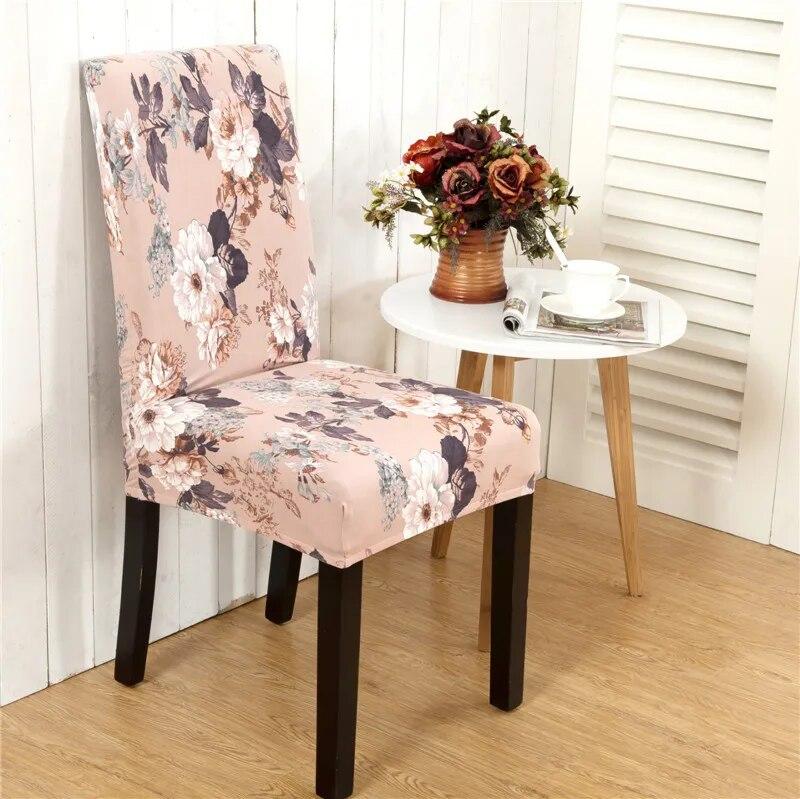 Elastic Chair Slipcover Case Stretch Chair Covers for Wedding Hotel Banquet Dining Room Spandex Dining Chair Cover