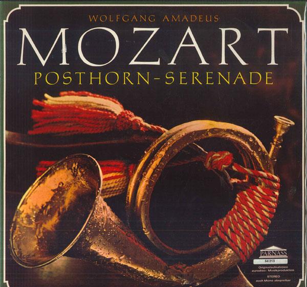 

LP Record AUGUST NOWICKI MLADEN BASIC MOZAR Mozart Serenade Nr9 Ddur Kv320 64213 PARNASS Germany Classical Used