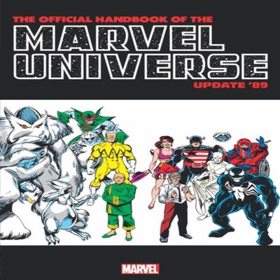 Official Handbook Of The Marvel Universe Update 89 Omnibus by Peter Sanderson Hardback Book 9781302934583