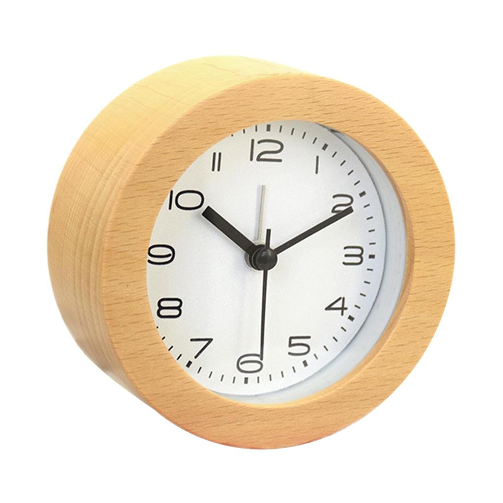 Silent Alarm Clock Analog Clock for Children Home Decoration Bedroom Bedside