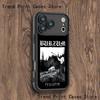 B-BathoryS Band Quorthon Phone Case For iPhone 17,16,15,14,13,12,11,Pro,Max,Plus,X,XS,SE4,E,Mini Black Thickened border Case