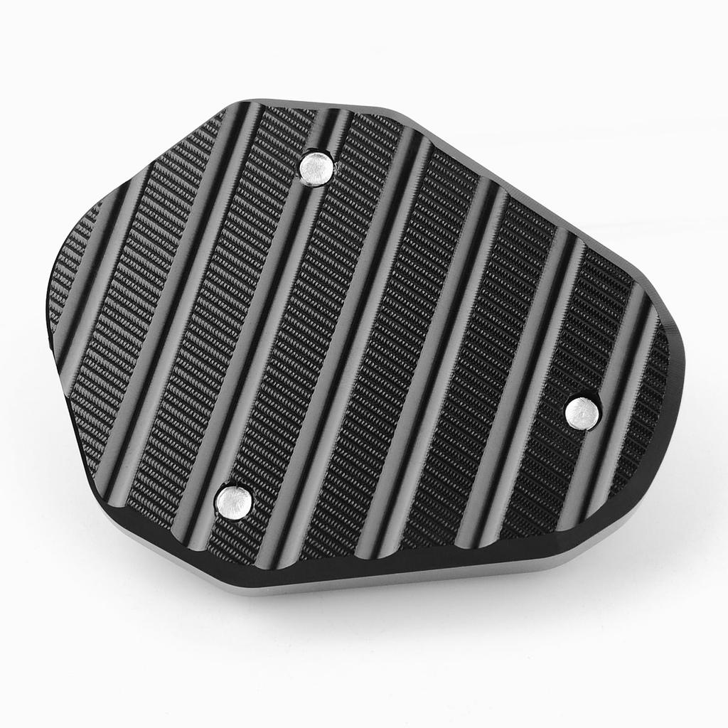 GFARDMOTO Kickstand Extension Pad Side Stand Extension Pad Motorcycle Kickstand Bike Side Stand for
