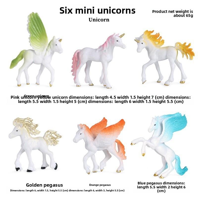 Mini Dinosaur Model Set Plastic For Kids Educational Collection