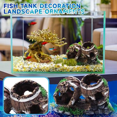 Fish Tank Landscaping, Avoiding Caves, Fish And Shrimp Hiding, Playing, Simulating Caves, Resin Decorations