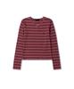 Ledeoli Slim Fit Striped Top [3 Colors]